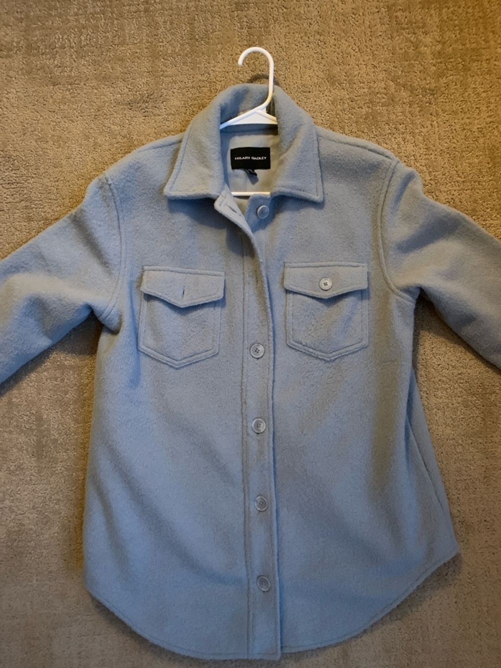 Hilary Radley Powder Blue Jacket
